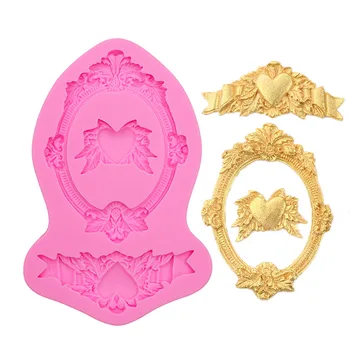 Gadgets Fondant Molds Small Oval Elegant frame Silicone rubber flexible food safe mold
Gadgets Fondant Molds Small Oval Elegant frame Silicone rubber flexible food safe mold