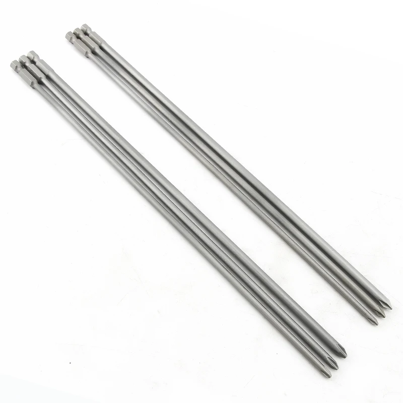 300mm Longer High Strength Phillips Strong Magnetic Screwdriver Bit Set Cross Hard Pneumatic Head Electric Batch Head
300mm Longer High Strength Phillips Strong Magnetic Screwdriver Bit Set Cross Hard Pneumatic Head Electric Batch Head