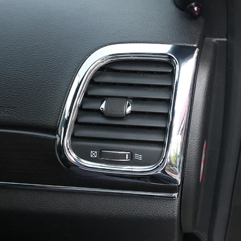 For Jeep Grand Cherokee 2014 2015 2016 2017 2018 ABS Chrome Front Side Air Vent Outlet Cover Trim Car Styling 2pcs
For Jeep Grand Cherokee 2014 2015 2016 2017 2018 ABS Chrome Front Side Air Vent Outlet Cover Trim Car Styling 2pcs