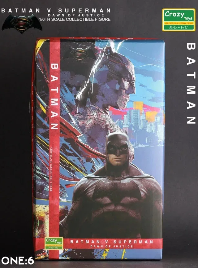1:6 Crazy Toys DC Batman Vs Superman Fighting Edition 1/6 PVC Anime Action Figure Model Collection Toy Gift With Original Box
1:6 Crazy Toys DC Batman Vs Superman Fighting Edition 1/6 PVC Anime Action Figure Model Collection Toy Gift With Original Box