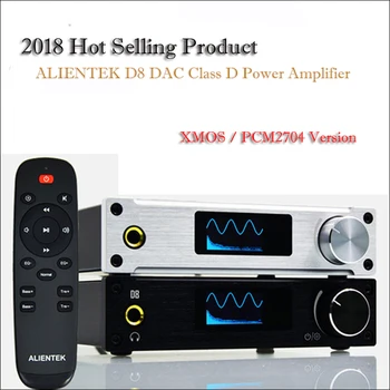 ALIENTEK D8 Home Amplifier Aduio Amplificador Class D Amplifier XMOS USB DAC OPTICAL Power Amplifier 80W with Headphone Amp
ALIENTEK D8 Home Amplifier Aduio Amplificador Class D Amplifier XMOS USB DAC OPTICAL Power Amplifier 80W with Headphone Amp