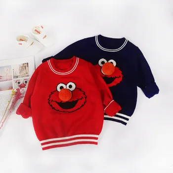 Baby Kids 100% Cotton Cartoon Knit Sweater Autumn Winter Children Clothing 1-7Y Boys Cute New Year Knitted Pullovers Fashion
Baby Kids 100% Cotton Cartoon Knit Sweater Autumn Winter Children Clothing 1-7Y Boys Cute New Year Knitted Pullovers Fashion