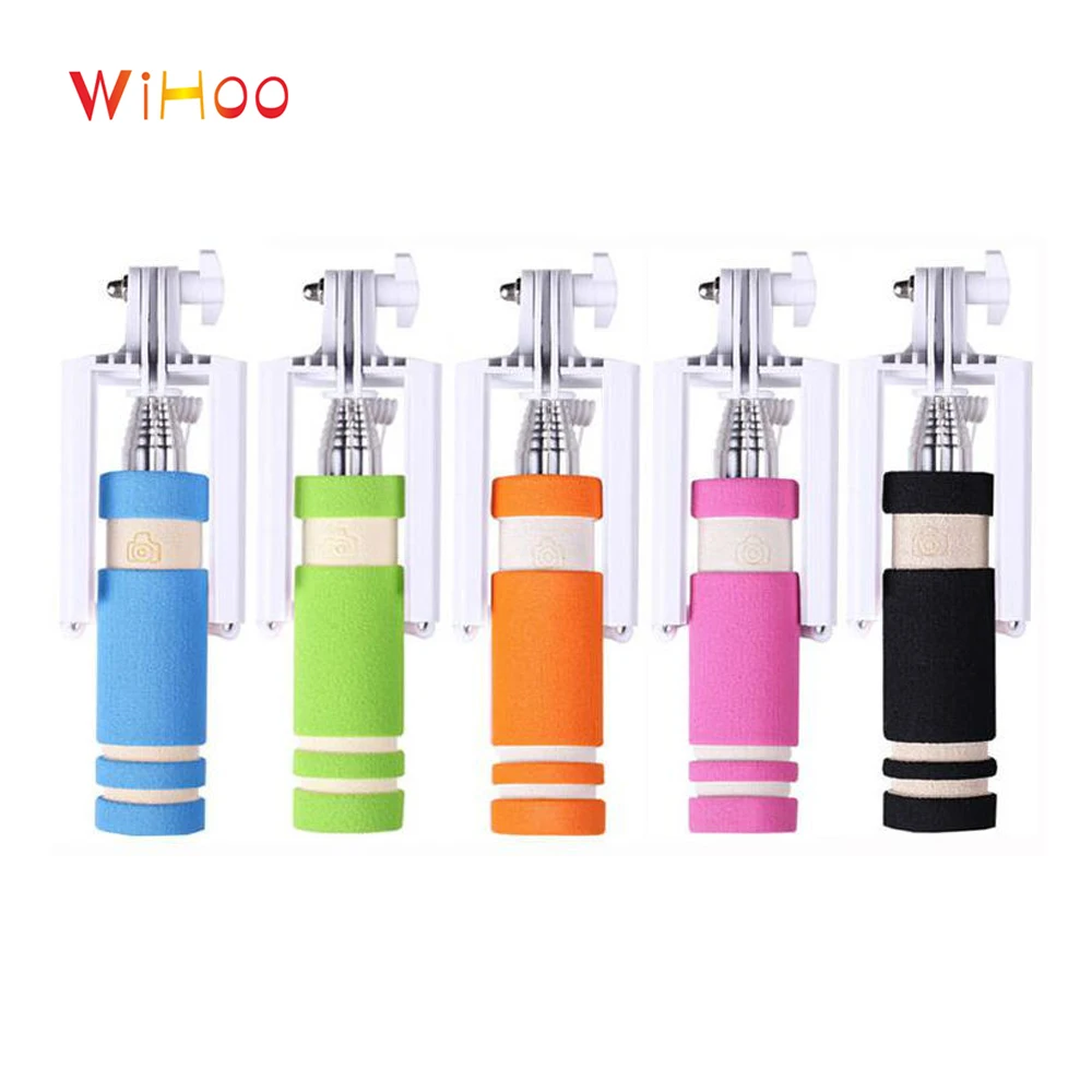 WiHoo Newly Selfie Extendable Handheld Foldable Wired Monopod Mini Selfie Stick With Cable
WiHoo Newly Selfie Extendable Handheld Foldable Wired Monopod Mini Selfie Stick With Cable