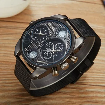 Authentic OULM Watch Army Relogio Masculino Original Wristwatches Montres de Marque de Luxe Reloj Hombre Acero Inoxidable Black
Authentic OULM Watch Army Relogio Masculino Original Wristwatches Montres de Marque de Luxe Reloj Hombre Acero Inoxidable Black