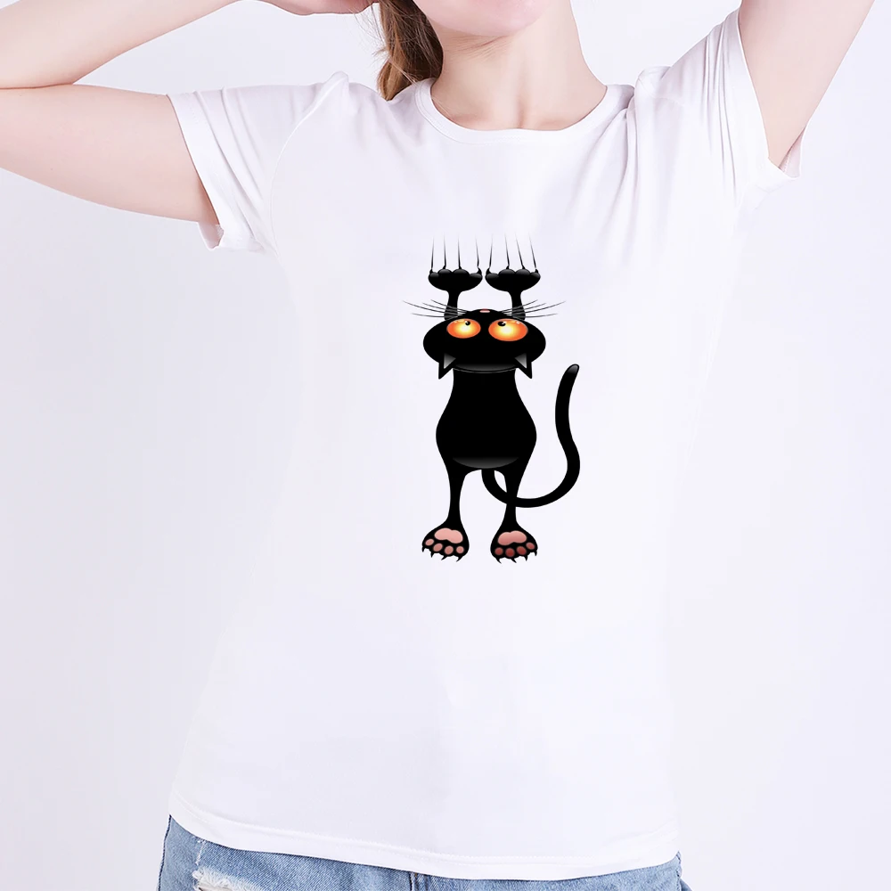 Plus Size S-3XL New Lovely Cat Letter Print T Shirt Women 100% Cotton O Neck Short Sleeve Summer T-Shirt Tops Casual T Shirts
Plus Size S-3XL New Lovely Cat Letter Print T Shirt Women 100% Cotton O Neck Short Sleeve Summer T-Shirt Tops Casual T Shirts