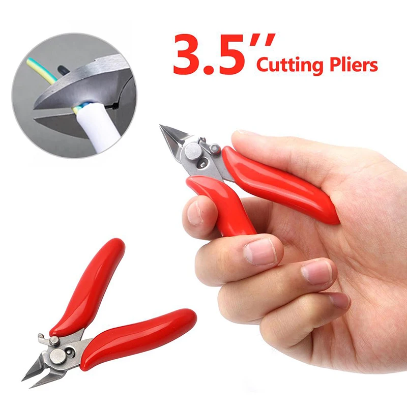 REIZ-Mini-3-5-Diagonal-Side-Cutting-Pliers-Wire-Cutter-Small-Soft-Cutting-Electronic-Pliers-Insulating