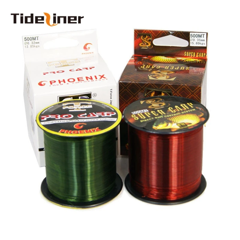 Tideliner 500m nylon fishing line vissen polyethylene pro carp feeder hengelsport super strong Power 5.55KG.-25.72KG
Tideliner 500m nylon fishing line vissen polyethylene pro carp feeder hengelsport super strong Power 5.55KG.-25.72KG