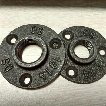 8PCS/LOT G3/4" DN20 Iron Cast Flange Casting Antique Flanges Base Bracket Tube Pipe Loft Industrial Style Pipe Fittings
8PCS/LOT G3/4" DN20 Iron Cast Flange Casting Antique Flanges Base Bracket Tube Pipe Loft Industrial Style Pipe Fittings