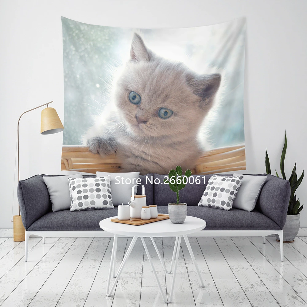 New Cat Cute Cartoon Meow Star Pet Tapestry Decor HD Hanging Landscape Wall Art Home Decoration Shawl TA-106
New Cat Cute Cartoon Meow Star Pet Tapestry Decor HD Hanging Landscape Wall Art Home Decoration Shawl TA-106
