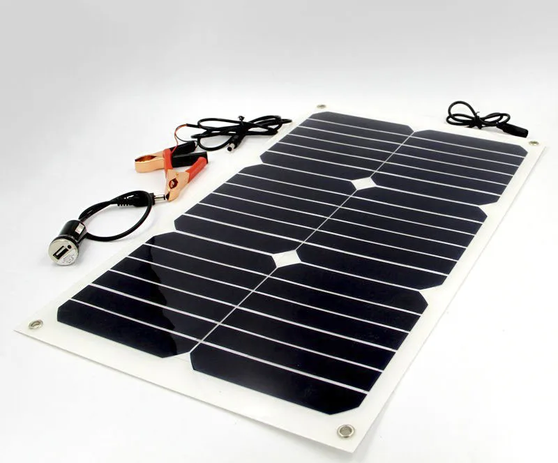 18W Solar Pane 12V Portable Power Bank Board External Battery Charging Solar Cell Board Crocodile Clips Car Charger
18W Solar Pane 12V Portable Power Bank Board External Battery Charging Solar Cell Board Crocodile Clips Car Charger