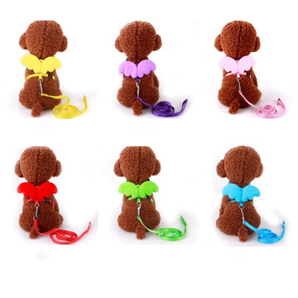 Cute Angel Pet Dog Leashes Collars Set Puppy Leads For Small Dogs Cats Designer Adjustable Harness Strap Belt Pet Accessories
Cute Angel Pet Dog Leashes Collars Set Puppy Leads For Small Dogs Cats Designer Adjustable Harness Strap Belt Pet Accessories