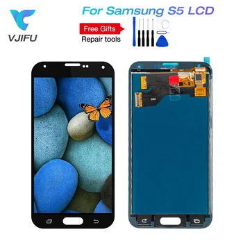10pcs/lot S5 Display For Samsung Galaxy S5 Screen G900FD G900F LCD Digitizer Touch Screen G900f Display For Samsung S5 LCD
10pcs/lot S5 Display For Samsung Galaxy S5 Screen G900FD G900F LCD Digitizer Touch Screen G900f Display For Samsung S5 LCD
