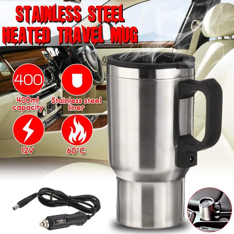 KROAK 400ML 75W Auto Car Heating Adjustable Temperature Car Boiling Rechargeable Electric Kettle Boiling 12V Car Heating Cup
KROAK 400ML 75W Auto Car Heating Adjustable Temperature Car Boiling Rechargeable Electric Kettle Boiling 12V Car Heating Cup