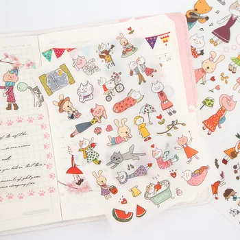 6 Sheets/pack Kawaii Cat Decorative Stickers Scrapbooking Stick Label Diary Stationery Album Journal Stickers
6 Sheets/pack Kawaii Cat Decorative Stickers Scrapbooking Stick Label Diary Stationery Album Journal Stickers