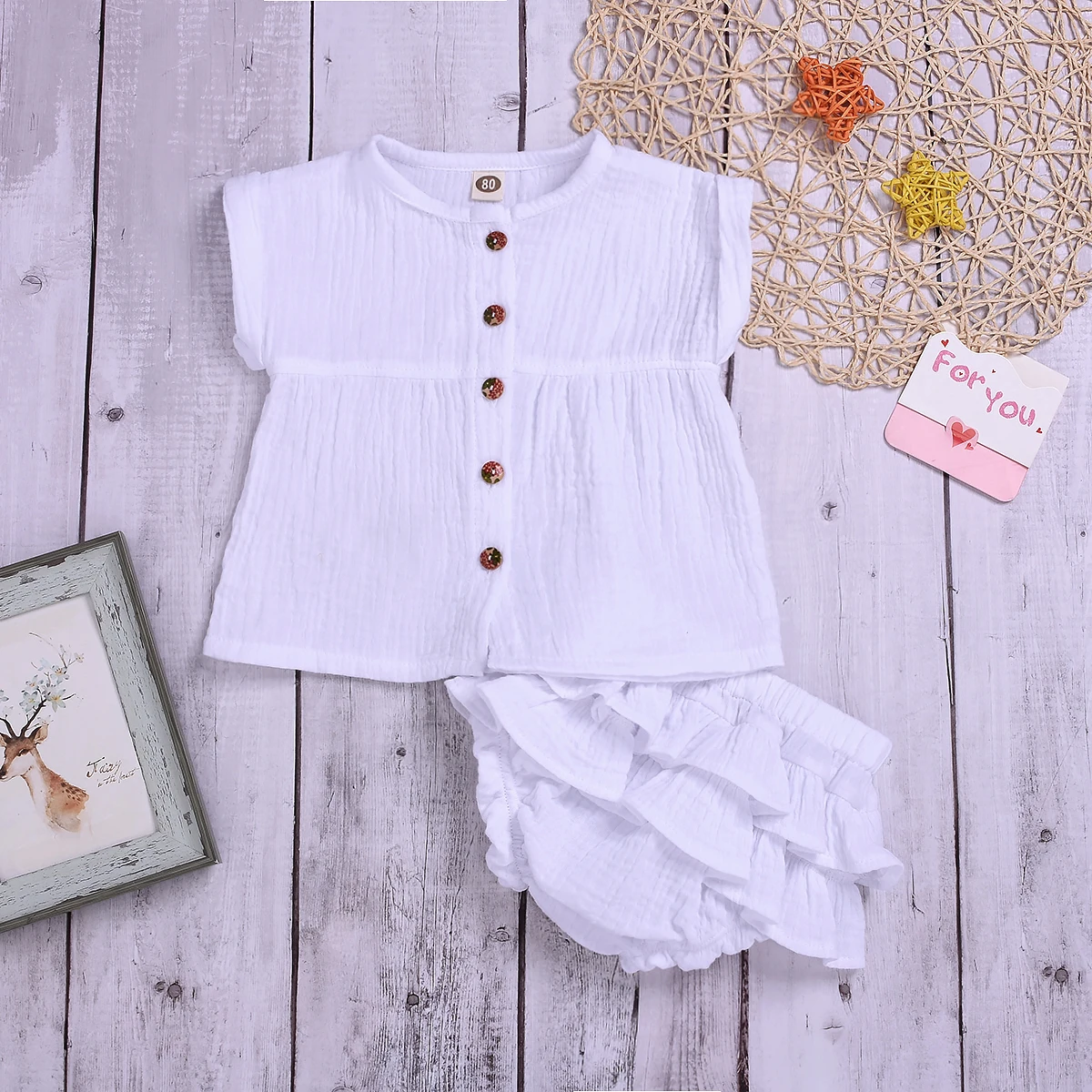 Pudcoco Summer Newborn Baby Girl Clothes Solid Color Sleeveless Button Tops Ruffle Short Pants 2Pcs Outfits Clothes Summer
Pudcoco Summer Newborn Baby Girl Clothes Solid Color Sleeveless Button Tops Ruffle Short Pants 2Pcs Outfits Clothes Summer