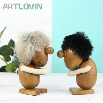 Nordic Solid Teak Wood Happy/Sad Fuzzy Man People Figurine Nice Home Ornament Decoration Wooden Puppet Fashion Kids Gifts & Toys
Nordic Solid Teak Wood Happy/Sad Fuzzy Man People Figurine Nice Home Ornament Decoration Wooden Puppet Fashion Kids Gifts & Toys