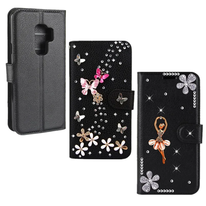 Кожаный чехол книжка с бумажником для телефона Samsung Galaxy S8 S9 Plus j4 j6 J7 Neo J5 Prime Note 10 pro
