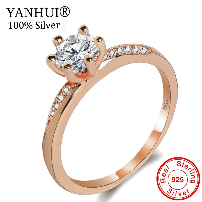 BIG 92% OFF!!! YANHUI 100% Original Solid 925 Silver Rings Gold Filled Cubic Zirconia Jewelry Wedding Rings For Women KRA035 
BIG 92% OFF!!! YANHUI 100% Original Solid 925 Silver Rings Gold Filled Cubic Zirconia Jewelry Wedding Rings For Women KRA035