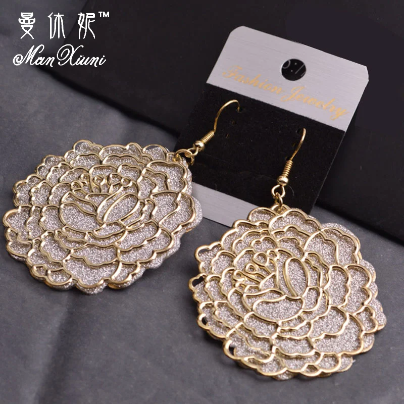 Fashion Jewelry 2018 Long Drop Dangle Women's Earrings Gold Color Copper Round Moon For Wedding Party Daily Wear
Fashion Jewelry 2018 Long Drop Dangle Women's Earrings Gold Color Copper Round Moon For Wedding Party Daily Wear
