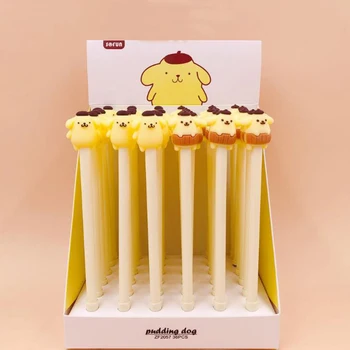 4 Pcs/set Cartoon Pudding Dog Silicone Gel Pens for Writing 0.5mm Black Ink Signature Pen School Office Stationery Gift
4 Pcs/set Cartoon Pudding Dog Silicone Gel Pens for Writing 0.5mm Black Ink Signature Pen School Office Stationery Gift