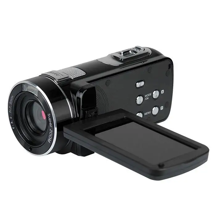 Фото 1080P Full HD Digital Video Camera Close/2s/5s/10s Portable DVR with Rotating LCD PAL/NTSC USB2.0 Screen | Электроника