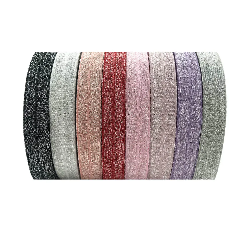 5/8'' 16MM Gold/Silver glitter ribbon Fold Over Elastic FOE 10yards,clothing accessories, headwear elastic band
5/8'' 16MM Gold/Silver glitter ribbon Fold Over Elastic FOE 10yards,clothing accessories, headwear elastic band