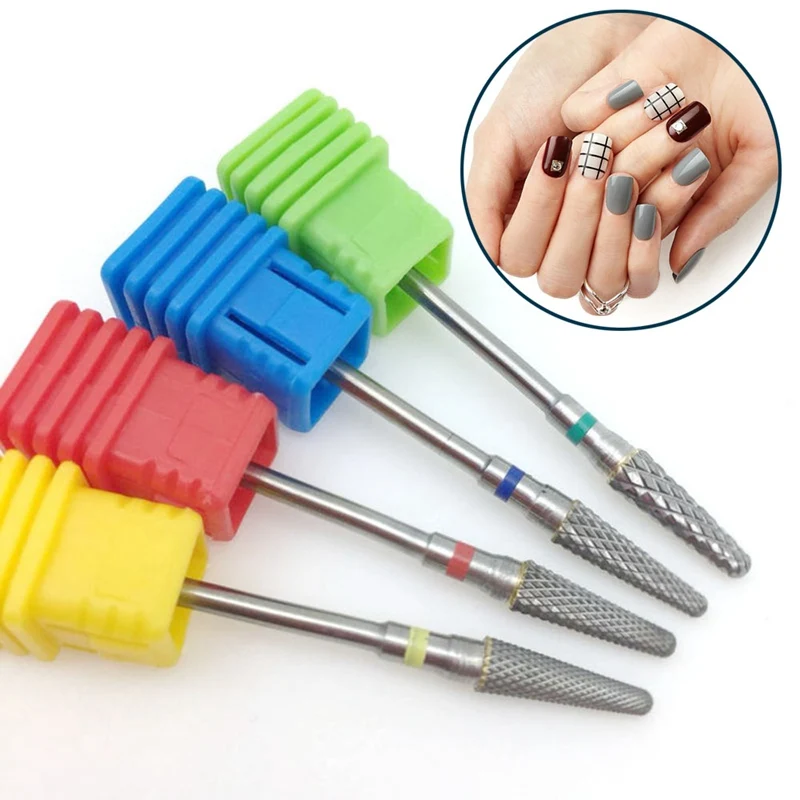 4 Types Super Carbide Nail Drill Bit Electric Drilling Manicure Machine Accessories Nail Tool,Cuticle Remover
4 Types Super Carbide Nail Drill Bit Electric Drilling Manicure Machine Accessories Nail Tool,Cuticle Remover