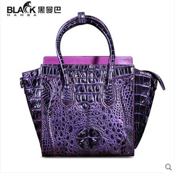 heimanba crocodile leather women handbag purple smile wrapped Thai crocodile leather women bag
heimanba crocodile leather women handbag purple smile wrapped Thai crocodile leather women bag