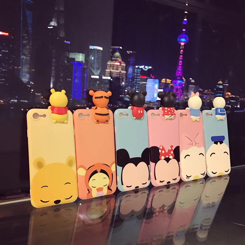 Cute Cartoon 3D Mickey Minnie Mouse Donald Duck Funda Case For iPhone 5 5S 6 6S Cartoon For iPhone 7 7 Plus Soft TPU Cases
Cute Cartoon 3D Mickey Minnie Mouse Donald Duck Funda Case For iPhone 5 5S 6 6S Cartoon For iPhone 7 7 Plus Soft TPU Cases
