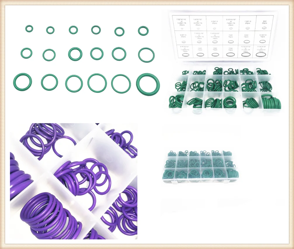 270 pcs car accessories air conditioning compressor seal O-ring repair for Toyota 4Runner Sienna Sequoia Prius GR Camry i-TRIL | Автомобили