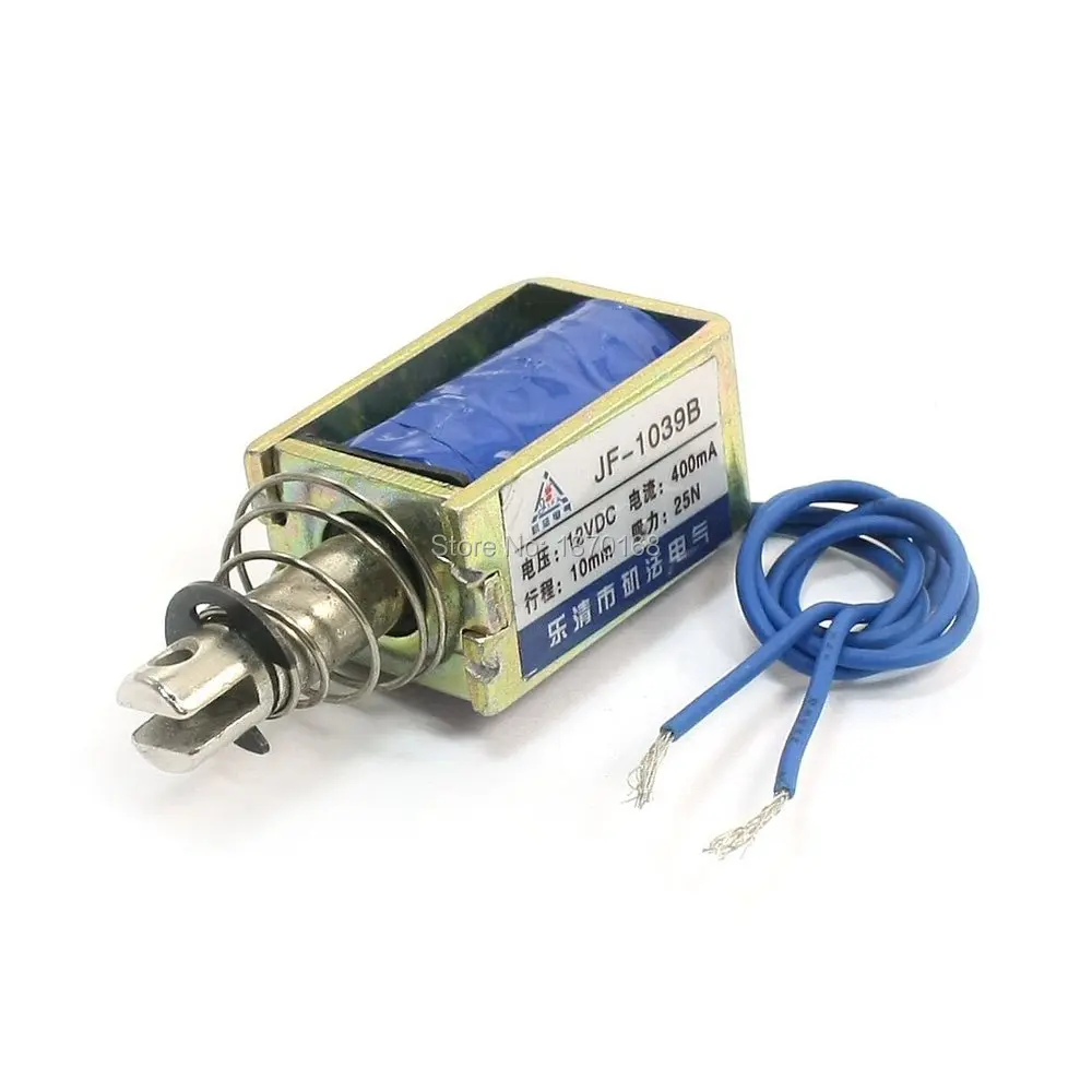 Jf-1039b mendorong - tarik bingkai terbuka basah-katup Solenoid elektromagnet, 10 mm 25N DC 12 V 400mA
Jf-1039b mendorong - tarik bingkai terbuka basah-katup Solenoid elektromagnet, 10 mm 25N DC 12 V 400mA