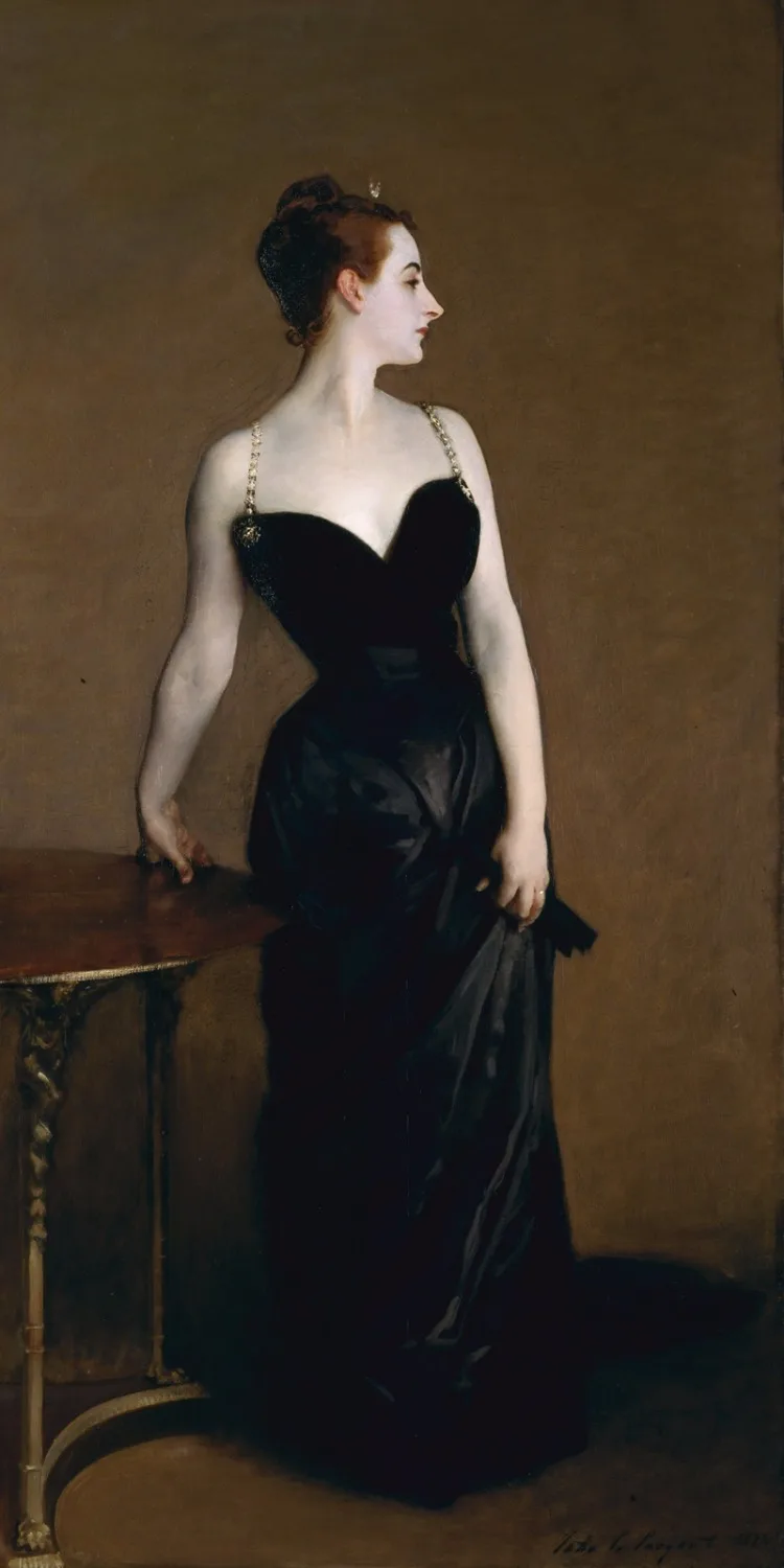 Classical figurative painting canvas portrait art poster picture court painting Sargent Madame X Portrait of Madame Gautreau
Classical figurative painting canvas portrait art poster picture court painting Sargent Madame X Portrait of Madame Gautreau