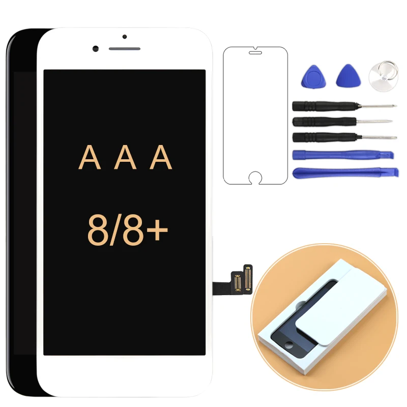 For iPhone 8 Plus LCD AAA Grade No Dead Pixels Display Touch Screen For iPhone 8 LCD 8plus Digitizer Assembly Replacement
For iPhone 8 Plus LCD AAA Grade No Dead Pixels Display Touch Screen For iPhone 8 LCD 8plus Digitizer Assembly Replacement