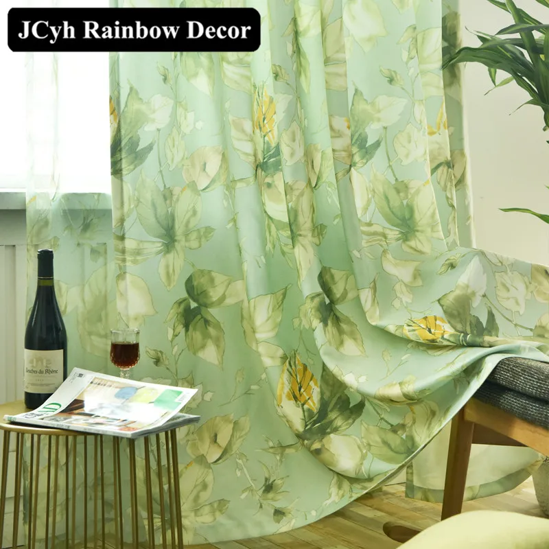 Elegant Flower Blackout Curtains For Living Room bedroom Kitchen Modern Leaf curtains for Window Drapes Fabric Treatments Blinds
Elegant Flower Blackout Curtains For Living Room bedroom Kitchen Modern Leaf curtains for Window Drapes Fabric Treatments Blinds