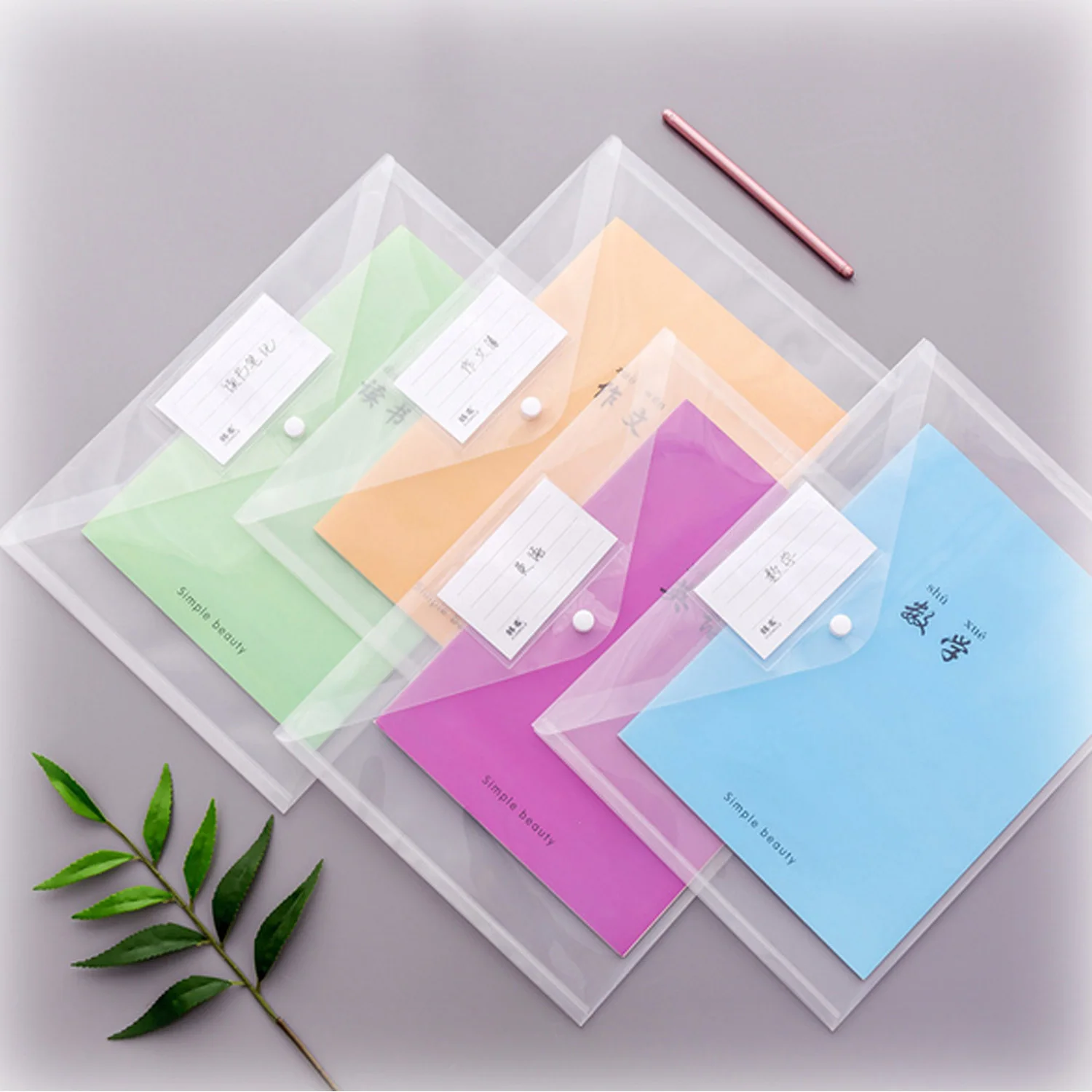 10PCS A4 Size Transparent Clear PVC File Folder Filing Folders Document Bags Case Folders with Card Holder for Files Text Paper
10PCS A4 Size Transparent Clear PVC File Folder Filing Folders Document Bags Case Folders with Card Holder for Files Text Paper