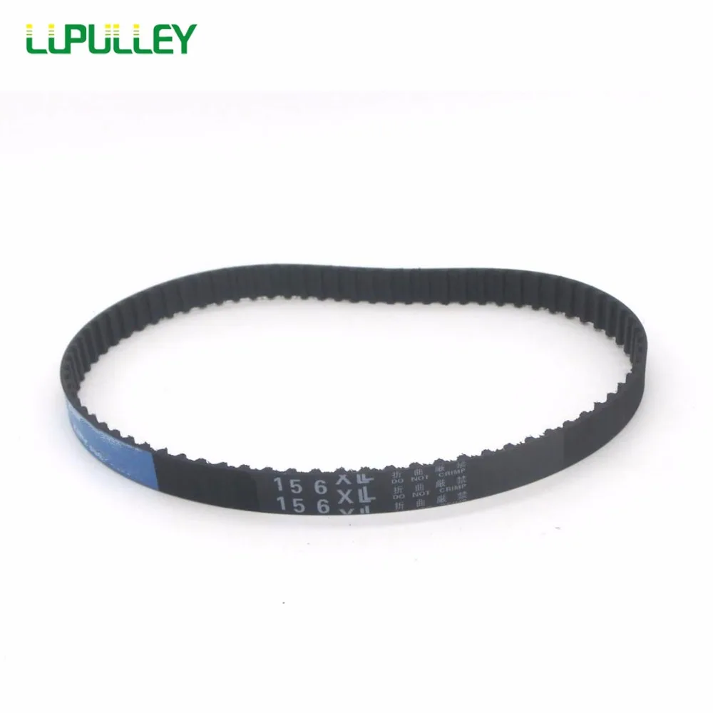 

LUPULLEY XL Timing Belt 5.08mm Pitch 140/142/144/146/148/150/152/154/156/158XL Type Black Rubber Pulley Drive Belts 10mm Width