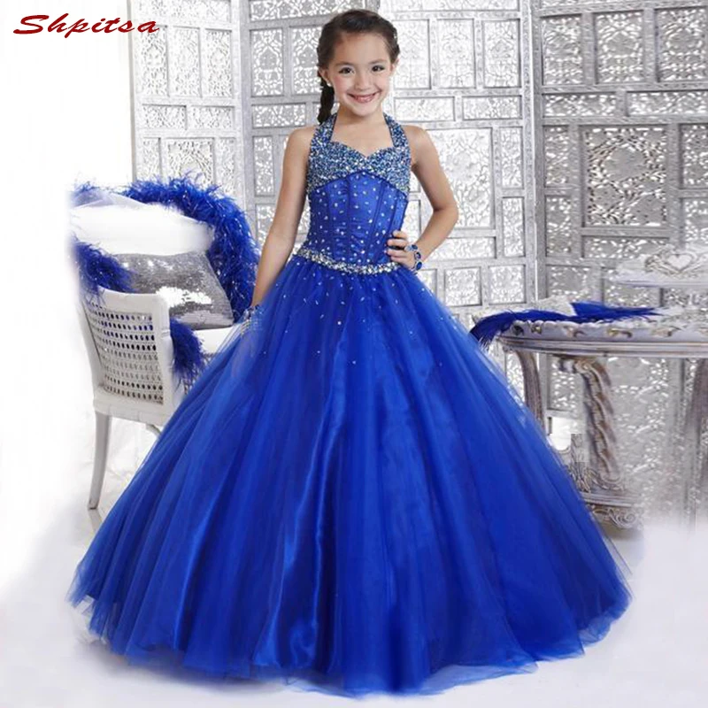 Royal Blue Flower Girl Dresses for Weddings Evening First Communion Pageant Dresses for Wedding Girls Kid
Royal Blue Flower Girl Dresses for Weddings Evening First Communion Pageant Dresses for Wedding Girls Kid