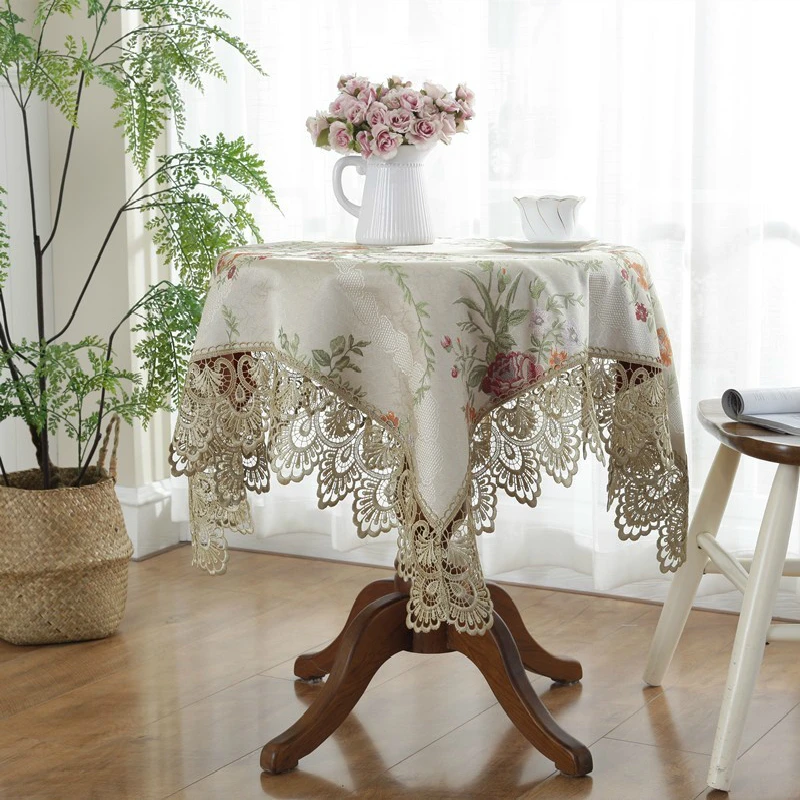 Modern Retro European Dining Table Water Soluble Lace Tablecloth TV Cover Cloth Furniture Dust Christmas Wedding Decoration
Modern Retro European Dining Table Water Soluble Lace Tablecloth TV Cover Cloth Furniture Dust Christmas Wedding Decoration