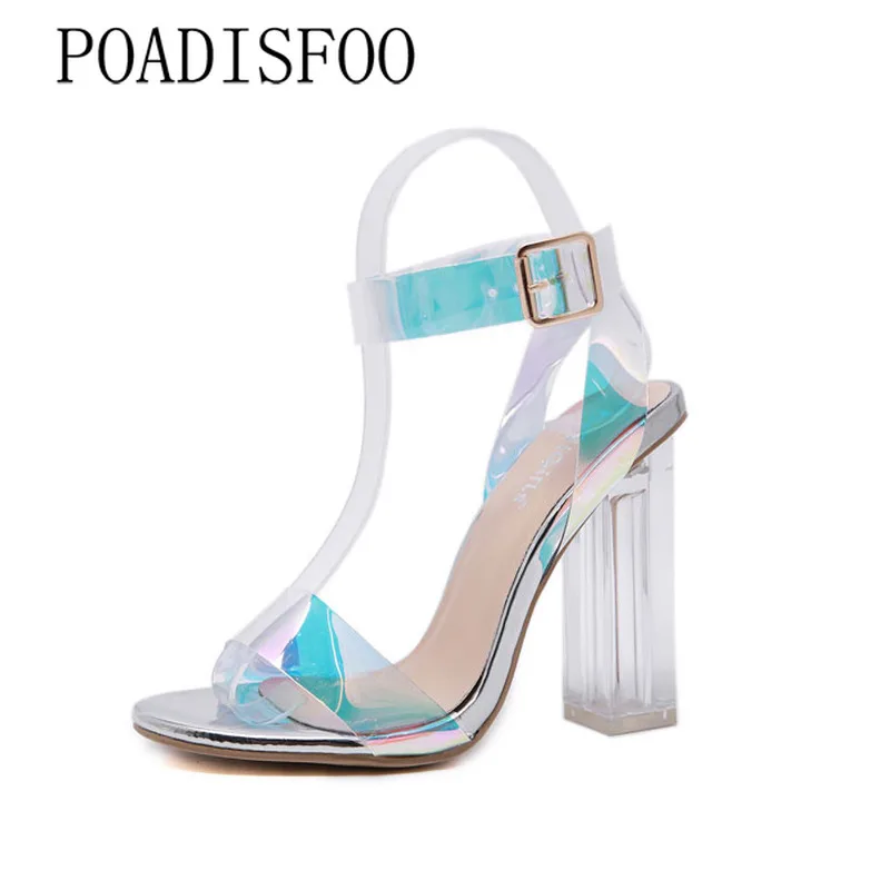 LTARTA Sexy Crystal 12cm Classic Thick Heel High-heeled Sandals Sandals Clear Heels Sexy Point Toe Sandals JXQ-A18-1
LTARTA Sexy Crystal 12cm Classic Thick Heel High-heeled Sandals Sandals Clear Heels Sexy Point Toe Sandals JXQ-A18-1