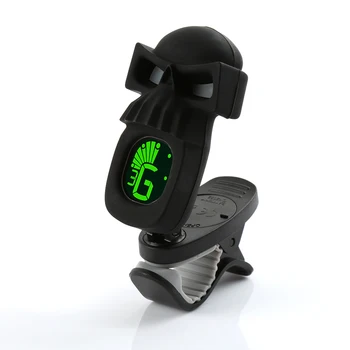 Acoustic Guitar Tuner Unique Cool Skull Clip-On Tuner LCD Display for Chromatic Bass Ukulele Violin Guitar Parts & Accessories
Acoustic Guitar Tuner Unique Cool Skull Clip-On Tuner LCD Display for Chromatic Bass Ukulele Violin Guitar Parts & Accessories
