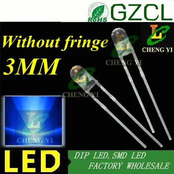 Low Price! 3mm without fringe led diode water clear blue dip led 3.0-3.5V Factory wholesale
Low Price! 3mm without fringe led diode water clear blue dip led 3.0-3.5V Factory wholesale