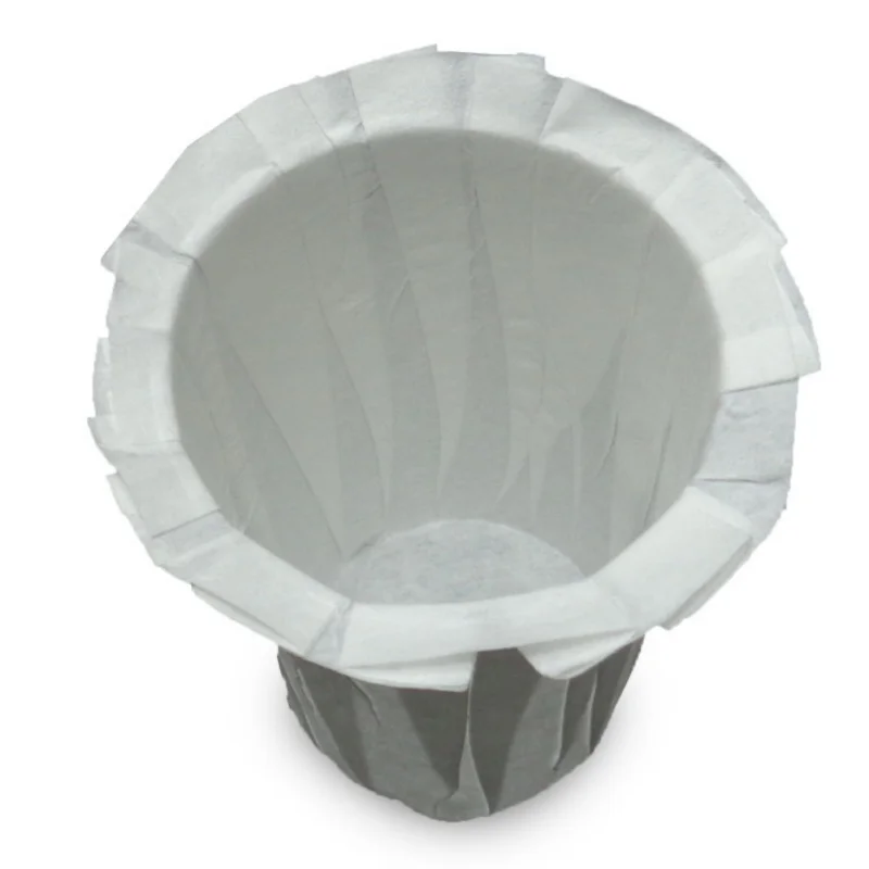 Image 50 pcs Lot White Coffee Paper Cup Filters Single Serving Coffee Machine Cake Cup Bowl