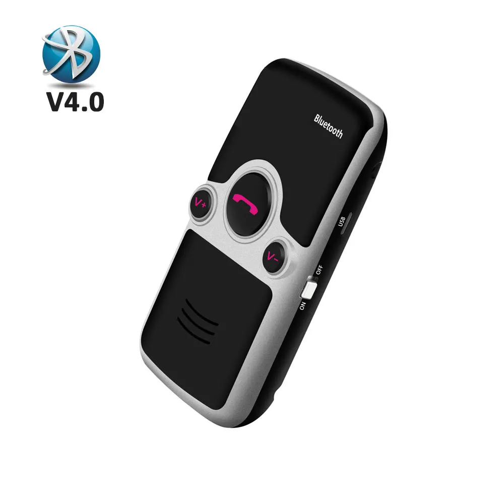 VR robot New Bluetooth V4.0 Sun Visor Car Kit Wireless Auto Speakerphone Car Kit Sun Energy Battery MP3 Player With Car Charger
VR robot New Bluetooth V4.0 Sun Visor Car Kit Wireless Auto Speakerphone Car Kit Sun Energy Battery MP3 Player With Car Charger