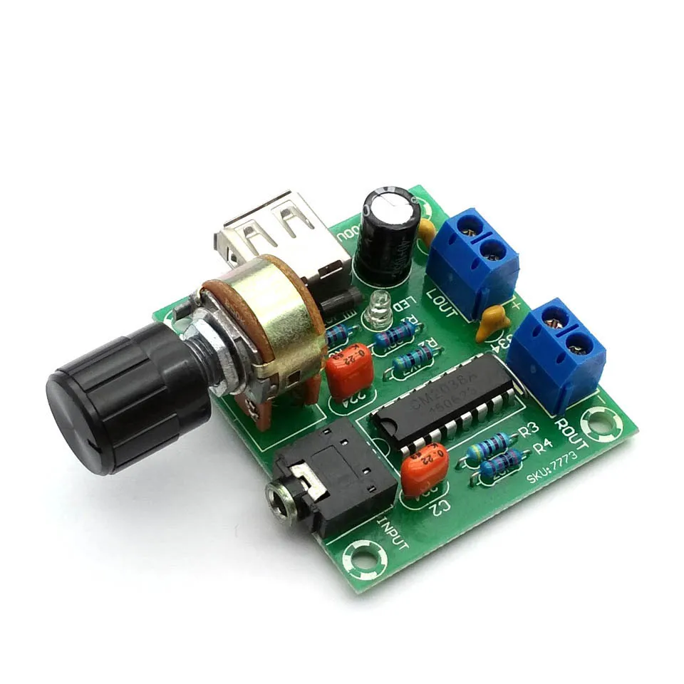 5V Mini Amplifier AC And DC USB Small Power Amplifier PM2038 Power Amplifiers 5Wx2 High-fidelity Product
5V Mini Amplifier AC And DC USB Small Power Amplifier PM2038 Power Amplifiers 5Wx2 High-fidelity Product