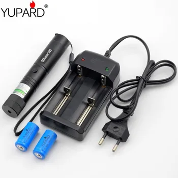 yupard 1000 meters long-range Green Laser Pointer green light pen flashlight+2* 400mAh 16340 Battery+Charger
yupard 1000 meters long-range Green Laser Pointer green light pen flashlight+2* 400mAh 16340 Battery+Charger