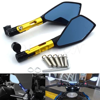 Universal motorcycle rearview mirror CNC aluminum alloy rearview mirror side mirror for Suzuki GSXR600 GSXR750 GSR750 GSF600
Universal motorcycle rearview mirror CNC aluminum alloy rearview mirror side mirror for Suzuki GSXR600 GSXR750 GSR750 GSF600