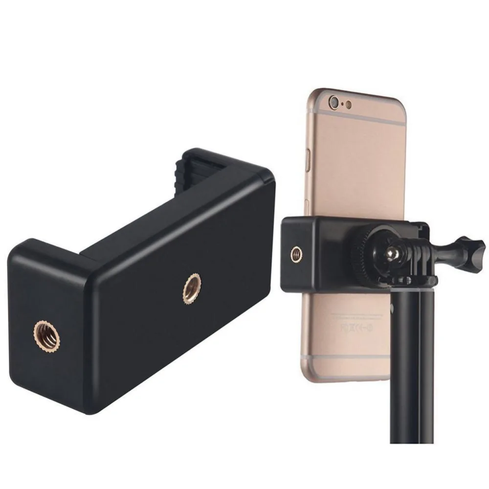 Universal Smartphone Tripod Adapter Mobile Phone Holder Mobile Phone Selfie Stick Clip Holder Mounting Adapter for Monopod
Universal Smartphone Tripod Adapter Mobile Phone Holder Mobile Phone Selfie Stick Clip Holder Mounting Adapter for Monopod