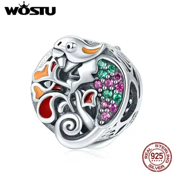 WOSTU 100% 925 Sterling Silver Animal Lizard Enamel Beads Charm Fit Original Bracelet Pendant Fine Jewelry Luxury Gift CQC851
WOSTU 100% 925 Sterling Silver Animal Lizard Enamel Beads Charm Fit Original Bracelet Pendant Fine Jewelry Luxury Gift CQC851