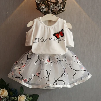 Gemini New Trend Fashion Girl Clothes Child Set Embroidery Butterfly T-shirt plus skirt 2 to 6 years old baby girl clothes
Gemini New Trend Fashion Girl Clothes Child Set Embroidery Butterfly T-shirt plus skirt 2 to 6 years old baby girl clothes