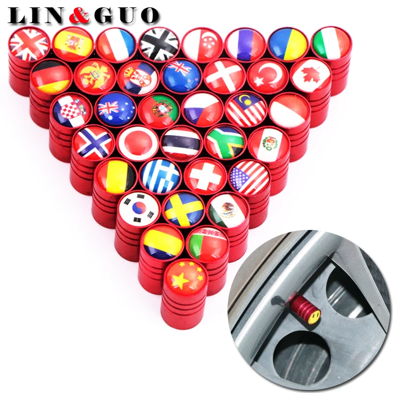 4pcs/lot Case For UK Russia Italy Spain Germany Japan Flag Flag Auto Motorcycle Accessories Car Wheel Tires Valve Cap dust cover
4pcs/lot Case For UK Russia Italy Spain Germany Japan Flag Flag Auto Motorcycle Accessories Car Wheel Tires Valve Cap dust cover